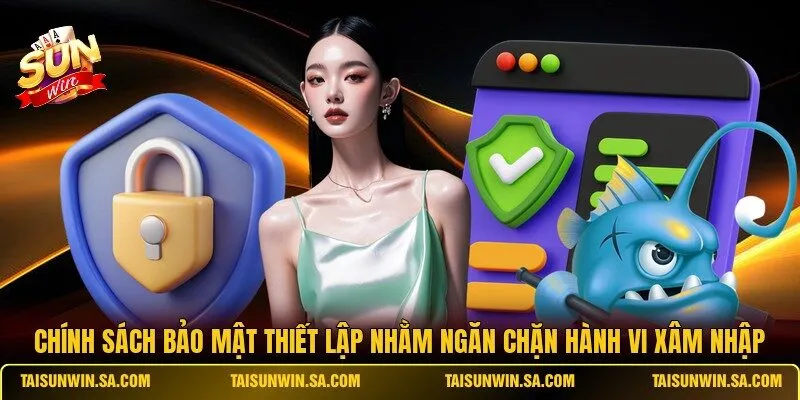 Chính sách bảo mật thiết lập nhằm ngăn chặn hành vi xâm nhập
