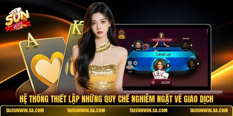  Hệ thống thiết lập những quy chế nghiêm ngặt về giao dịch